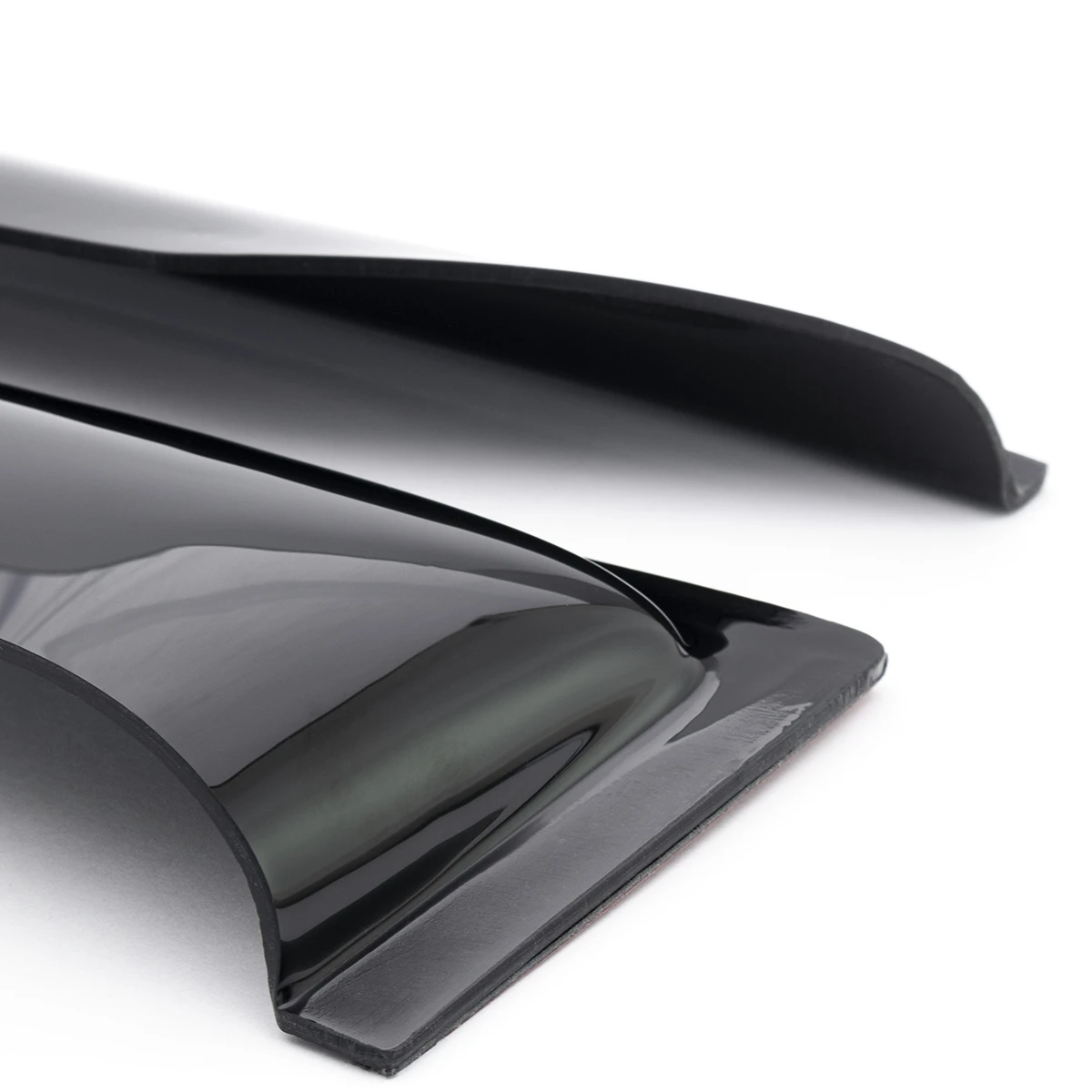 Juego De 2 Botaguas Anchos De Acrílico Para Nissan NP300 - Imagen 7