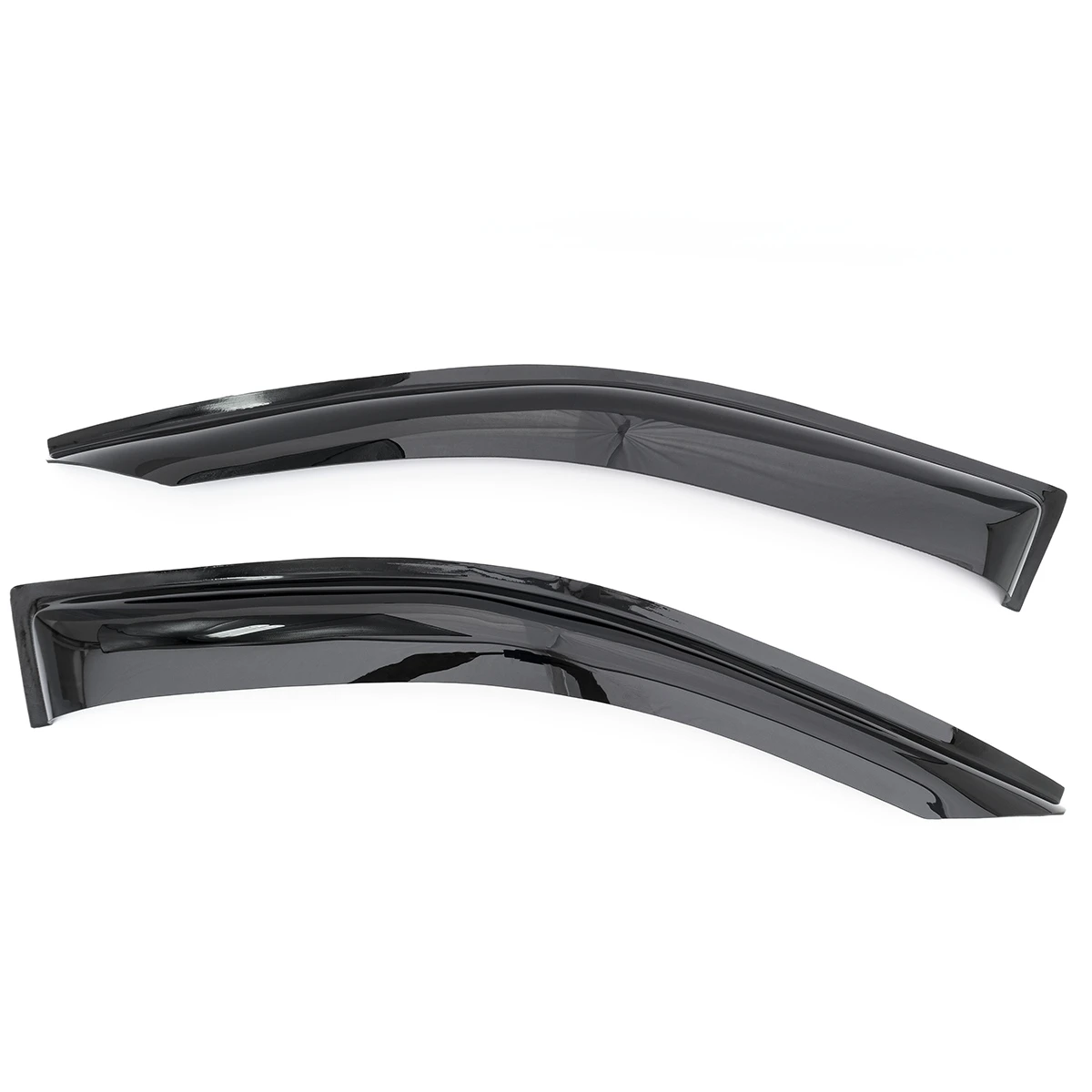 Juego De 2 Botaguas Anchos De Acrílico Para Nissan NP300