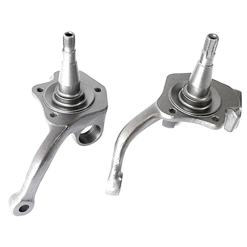 Juego De 2 Manguetas De Rueda Delantera Con Tambor Original Restauradas Para VW Sedan 1600 - Imagen 2