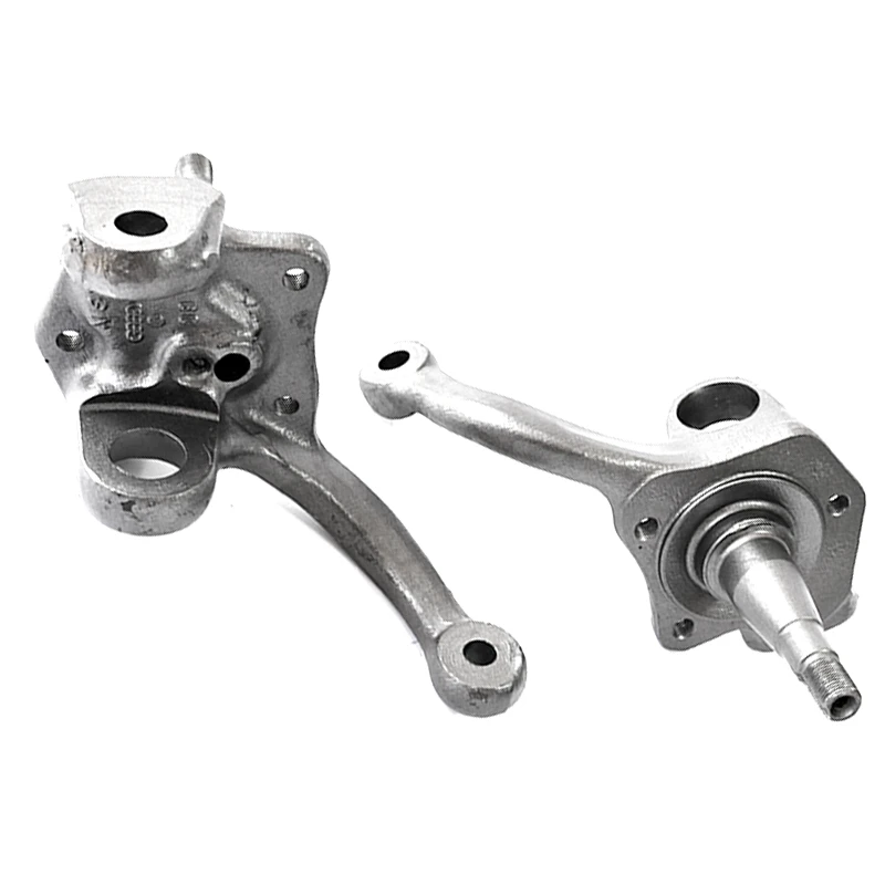 Juego De 2 Manguetas De Rueda Delantera Con Tambor Original Restauradas Para VW Sedan 1600 - Imagen 5