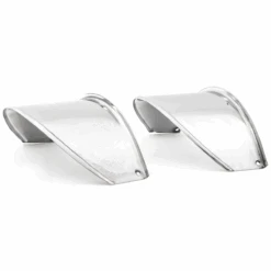 Juego De 2 Pestañas Cromadas De Faro Para VW Sedán 1500, 1600, 1600i, Combi, Safari, Hormiga