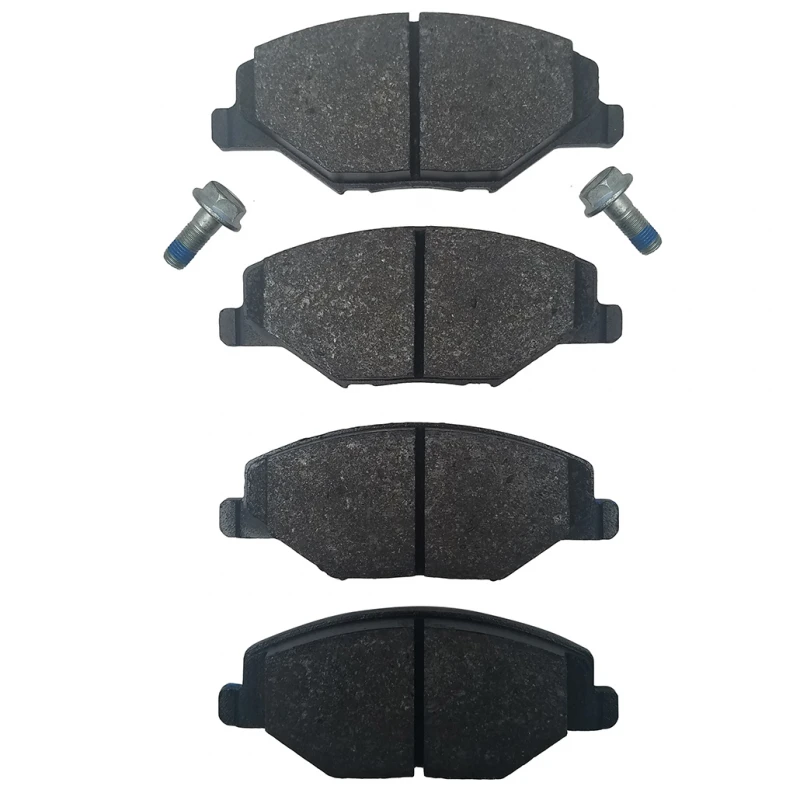 Juego De 4 Balatas De Disco De Freno Delantero Bruck Para Vento 1.6, Polo 1.6