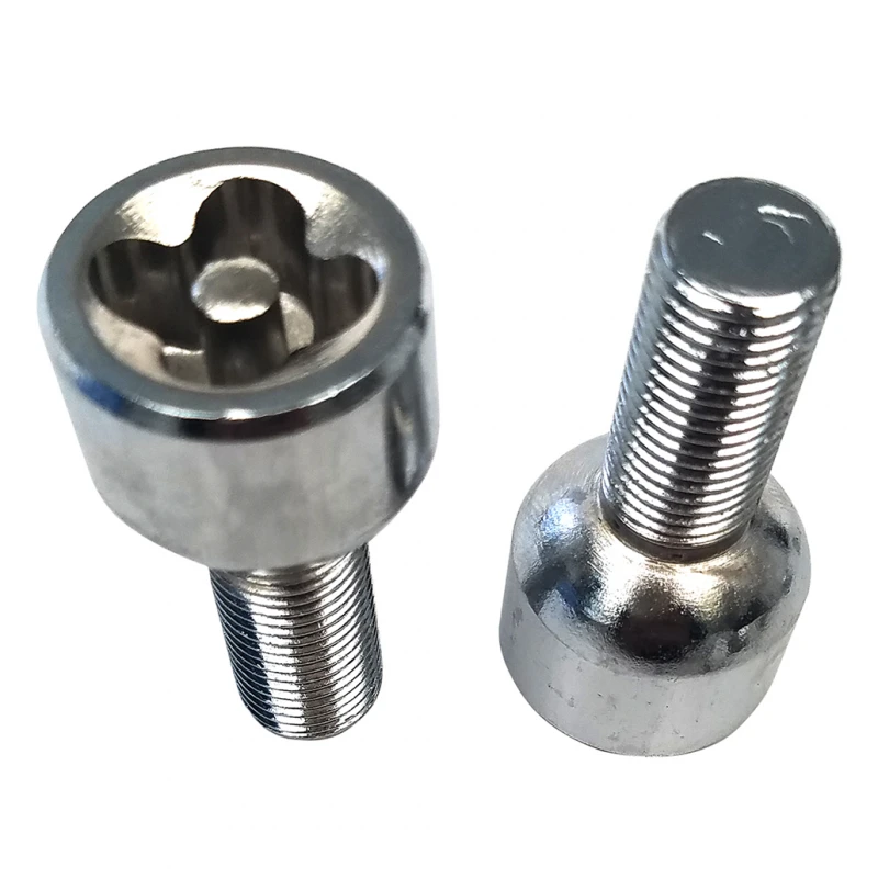 Juego De 4 Birlos De Seguridad De Ruedas Con Llave Tunix - Imagen 2