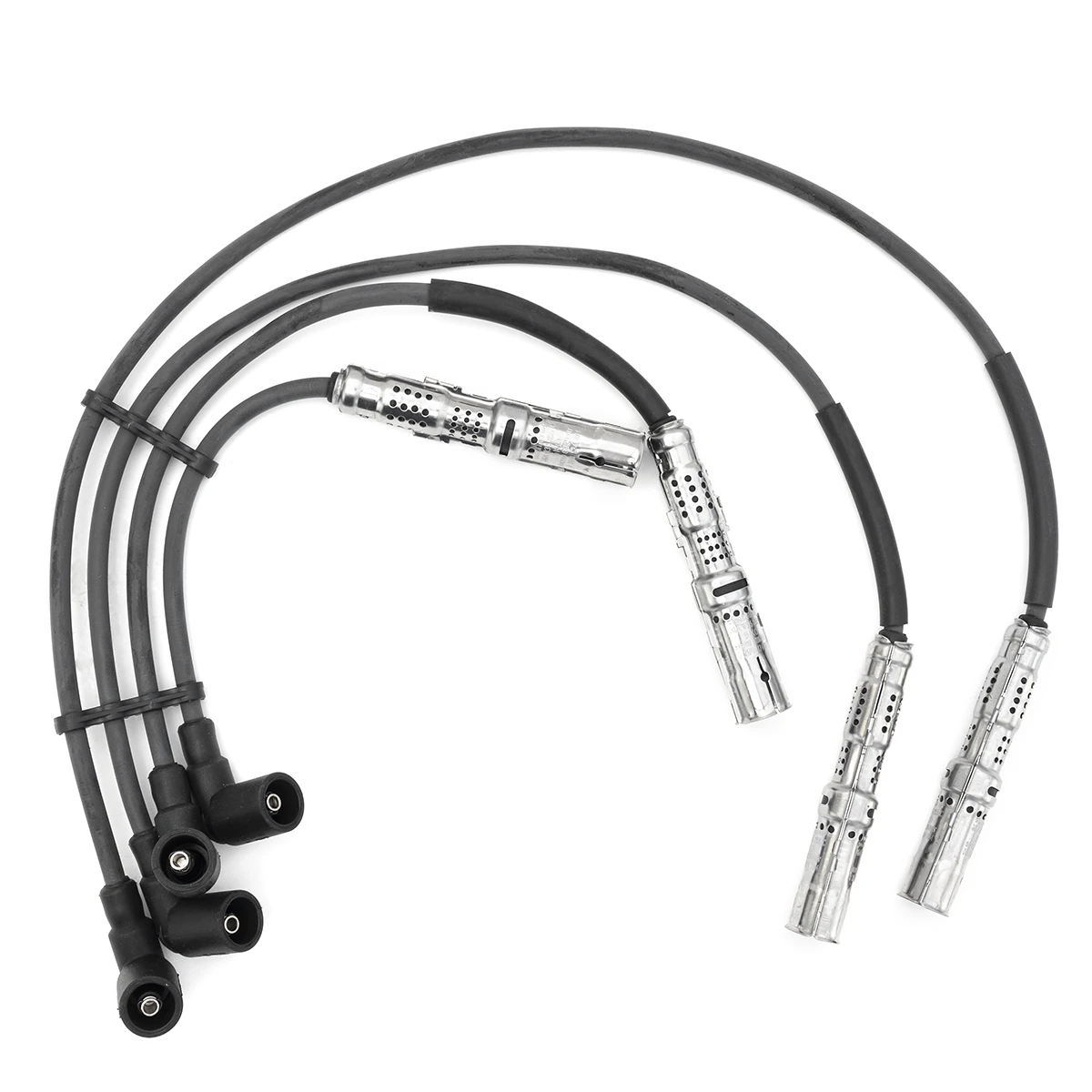 Juego De 4 Cables Conectores De Bujías Beru Para Golf A4, Jetta A4, New Bettle