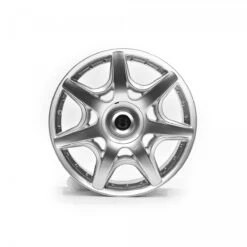 Juego De 4 Rines 19" Con Tapa De Birlos Tipo Bentley Color Plata Auto Magic