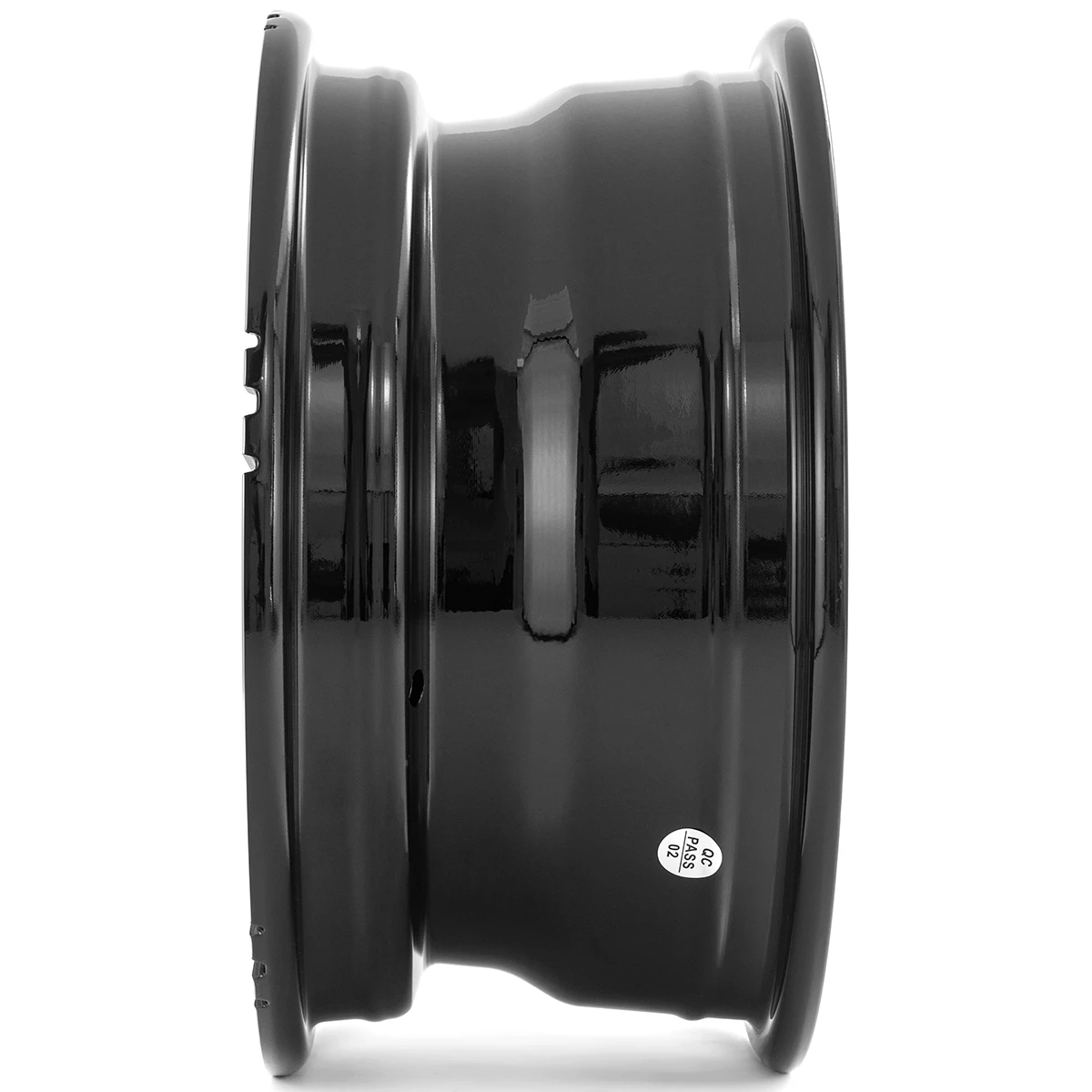 Juego De 4 Rines De 13" Con Centro AM Color Plata Con Negro De 4 Birlos Auto Magic - Imagen 5