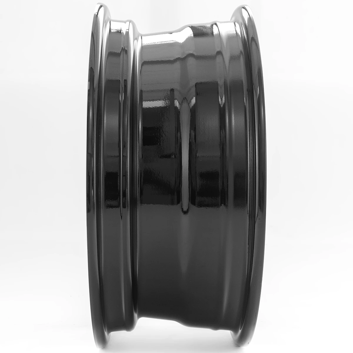 Juego De 4 Rines De 14" Color Plata Con Aro Interior Negro Auto Magic - Imagen 3