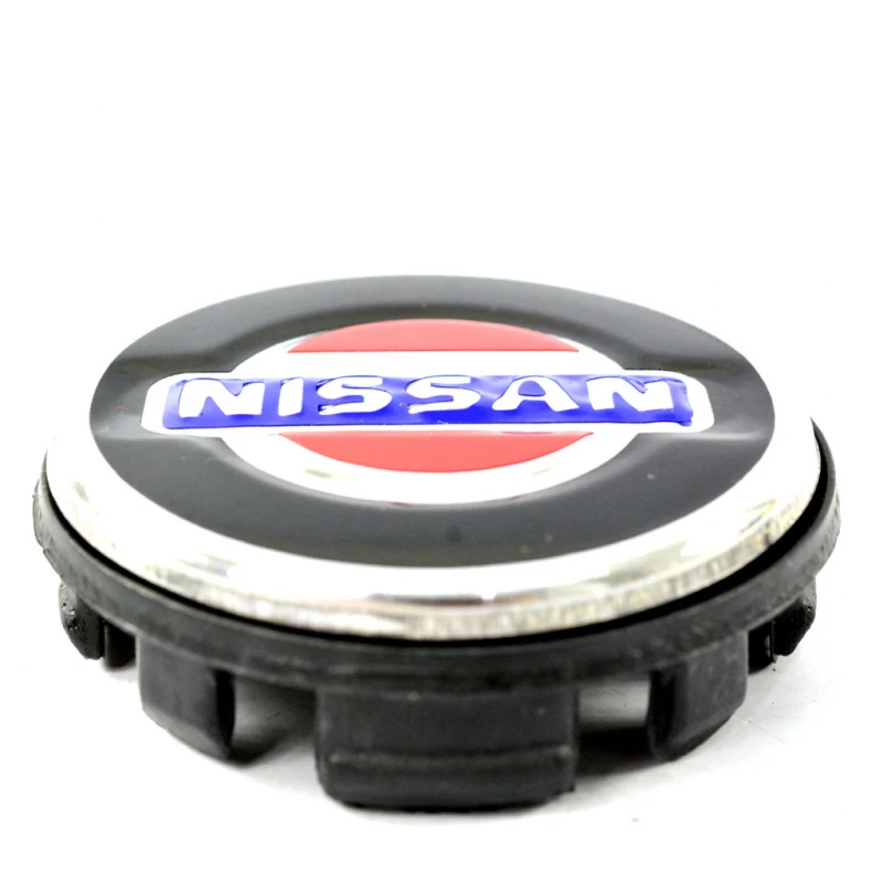 Juego De 4 Tapones Centrales Con Emblema De Nissan Para Rines De Aluminio - Imagen 4