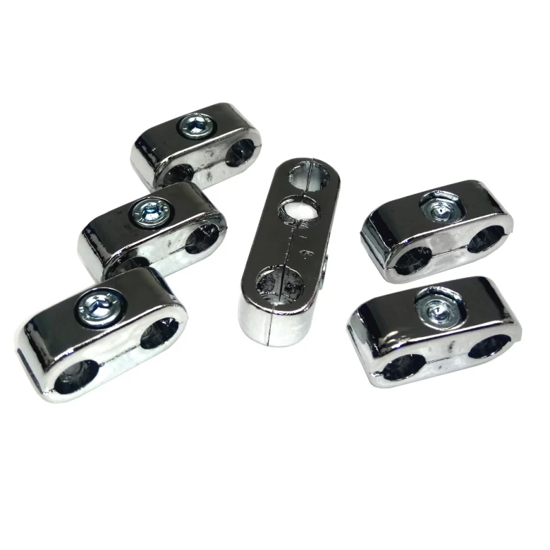 Juego De Peines Separadores De Cables De Bujía Cromados Empi Para VW Sedan, Combi 1600, Brasilia, Safari - Imagen 2