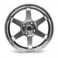 Juego De Rines De 15 Pulgadas 15x6.5 Y Barrenación: 4 En 100 Con Acabado Negro Maquinado AutoMagic