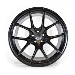 Juego De 4 Rines De 17 Pulgadas (17x7.5) Y Barrenación: 5/112 Con Acabado Negro Matte AutoMagic