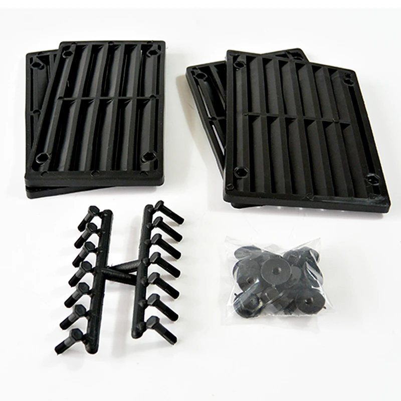 Juego De Rejillas De Tapa De Motor Color Negro Para VW Sedan 1600, 1600i - Imagen 3