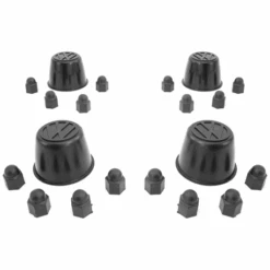 Kit De 4 Copas De Rin Y 16 Cubrebirlos Para Vw Sedan Y Brasilia