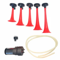 Kit De Claxon Universal Con Compresor Y Cornetas Con El Tono De Los Duques De Hazzard