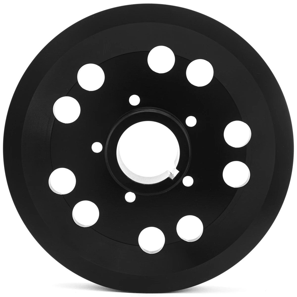 Kit De Poleas Graduadas Tipo Cosmic De 5 Birlos De Motor Con Tornillos Cromados Para VW Sedán, Safari, Brasilia, Combi, Hormiga - Imagen 4