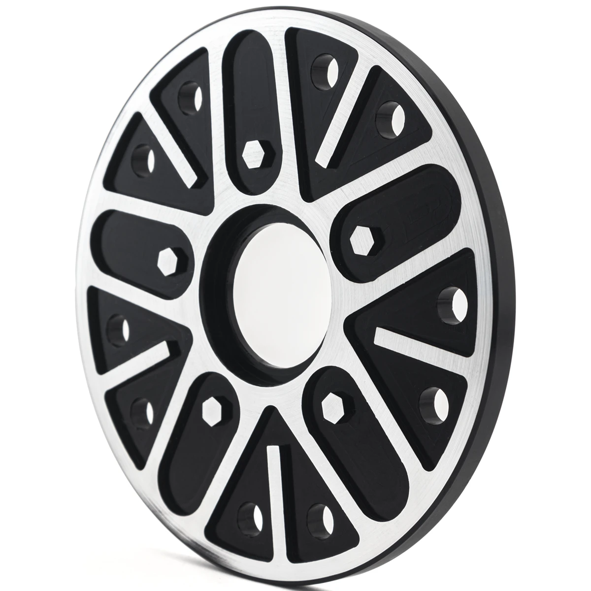 Kit De Poleas Graduadas Tipo Cosmic De 5 Birlos De Motor Con Tornillos Cromados Para VW Sedán, Safari, Brasilia, Combi, Hormiga - Imagen 8