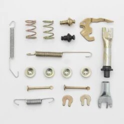 Kit De 17 Piezas De Resortes, Ajustadores Y Seguros De Freno Trasero Derecho Para Tsuru 3, Sentra