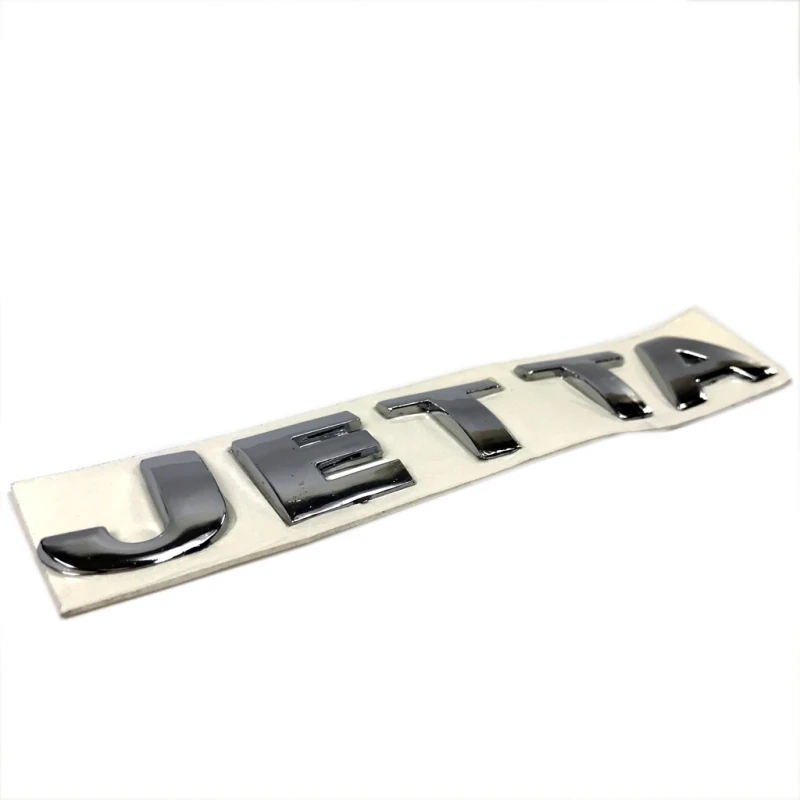 Letrero Adherible De Cajuela Cromado Para Jetta A4 - Imagen 3