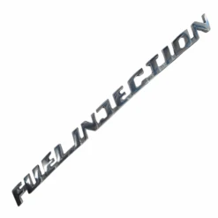 Letrero Cromado Para Tapa De Motor De VW Adherible "Fuel Injection"