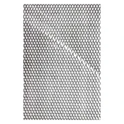 Malla Para Parrilla De Orificio Abierto Negra Tunix