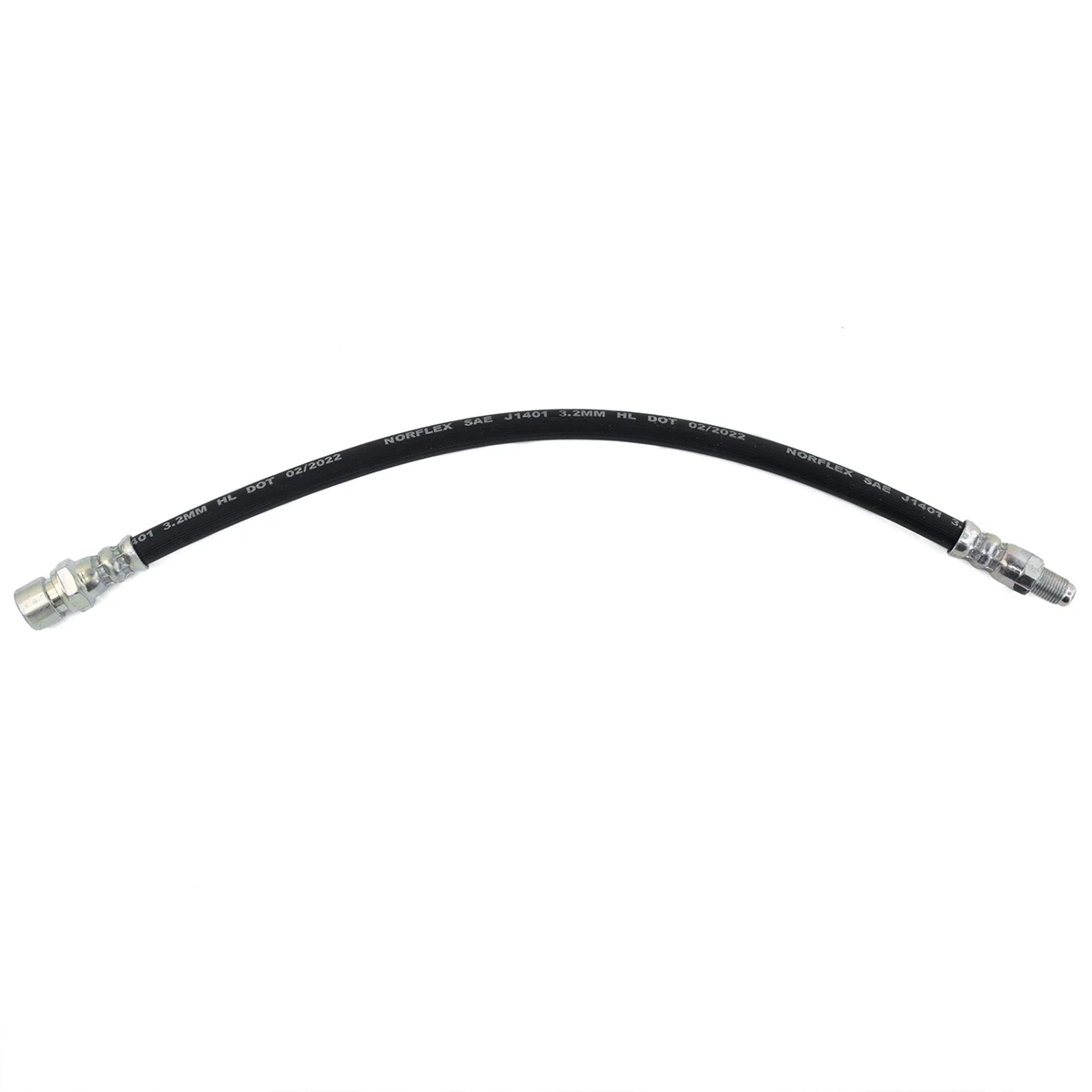 Manguera De Frenos De Rueda Delantera Powerparts Para VW Sedán 1600, 1600i, Safari, Brasilia