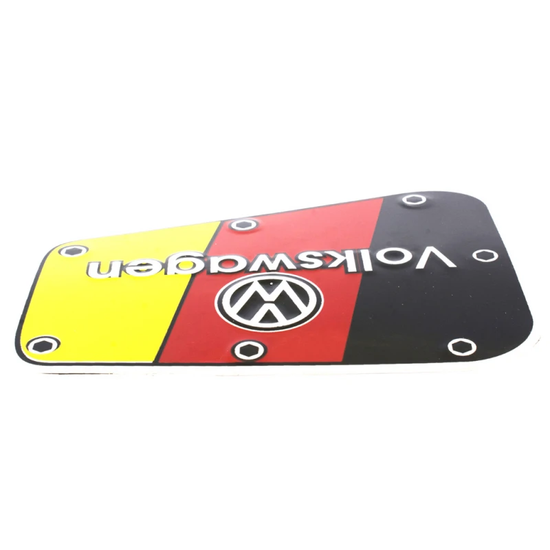 Mascara Metálica De Tapa De Gasolina Volkswagen Germany Para VW Sedán 1600, 1600i - Imagen 3