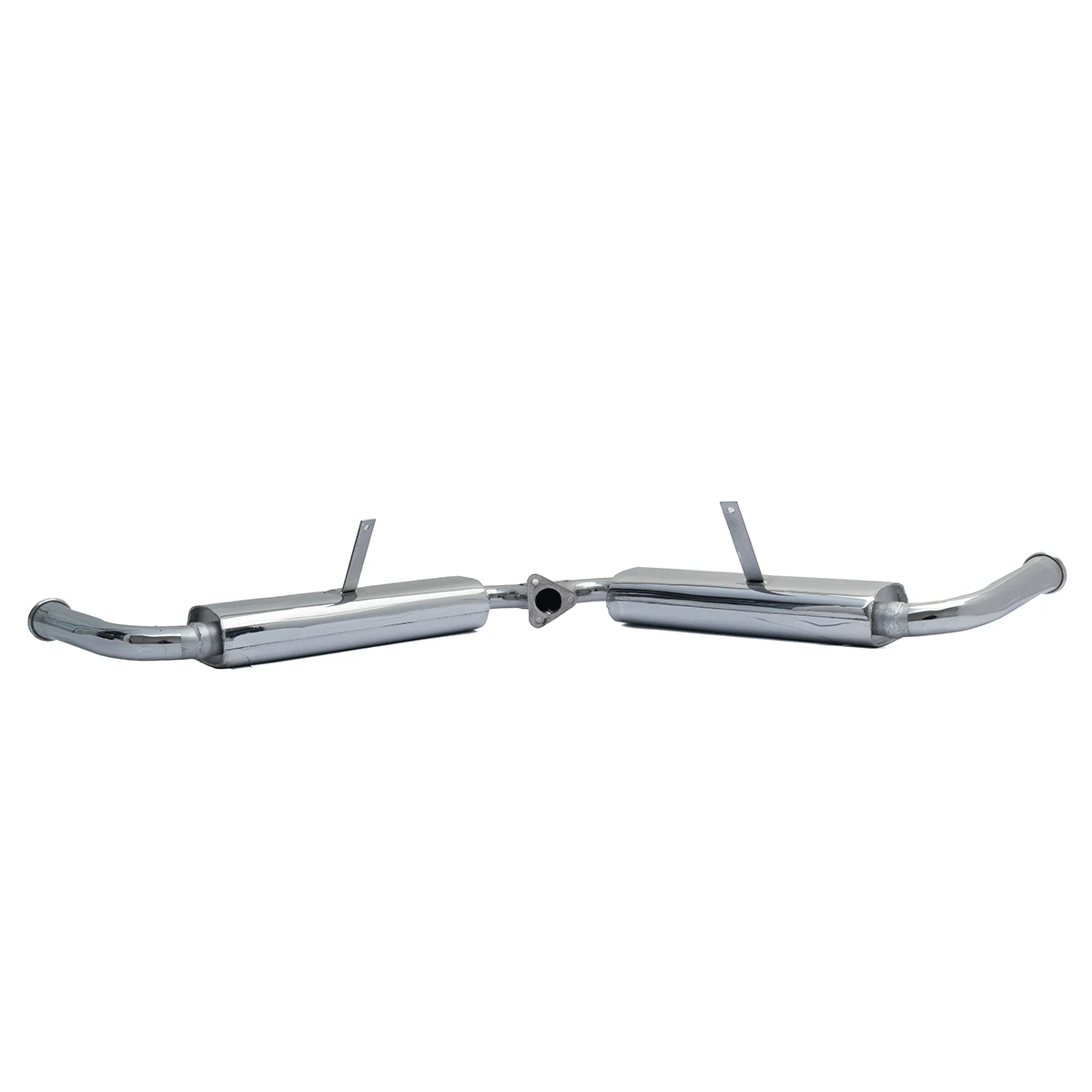 Mofle De Escape De Gases Con Puntas Cromadas Pancho Mendoza Miller Para VW Sedan 1500, 1600, 1600i - Imagen 5