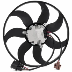 Motoventilador De Motor 2.5 Con Doble Arnés Bruck Para Bora, Jetta A6, Beetle, Caddy, Passat NMS, Golf A6, Audi A3, A3 Quattro