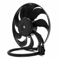 Motoventilador Derecho Auxiliar De Motor Con Aire Acondicionado Bruck Para Jetta A4 2.0, Golf 1.8