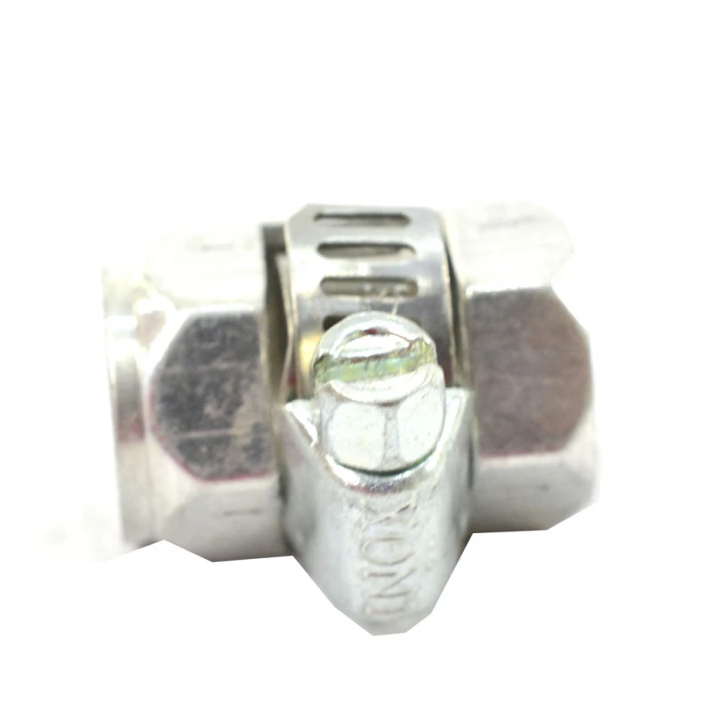 Par De Abrazaderas Sinfín Con Cubierta De Aluminio Para Mangueras De Gasolina - Imagen 7