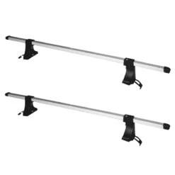Par De Barras Portaequipajes De Aluminio Tunix Para Toldo