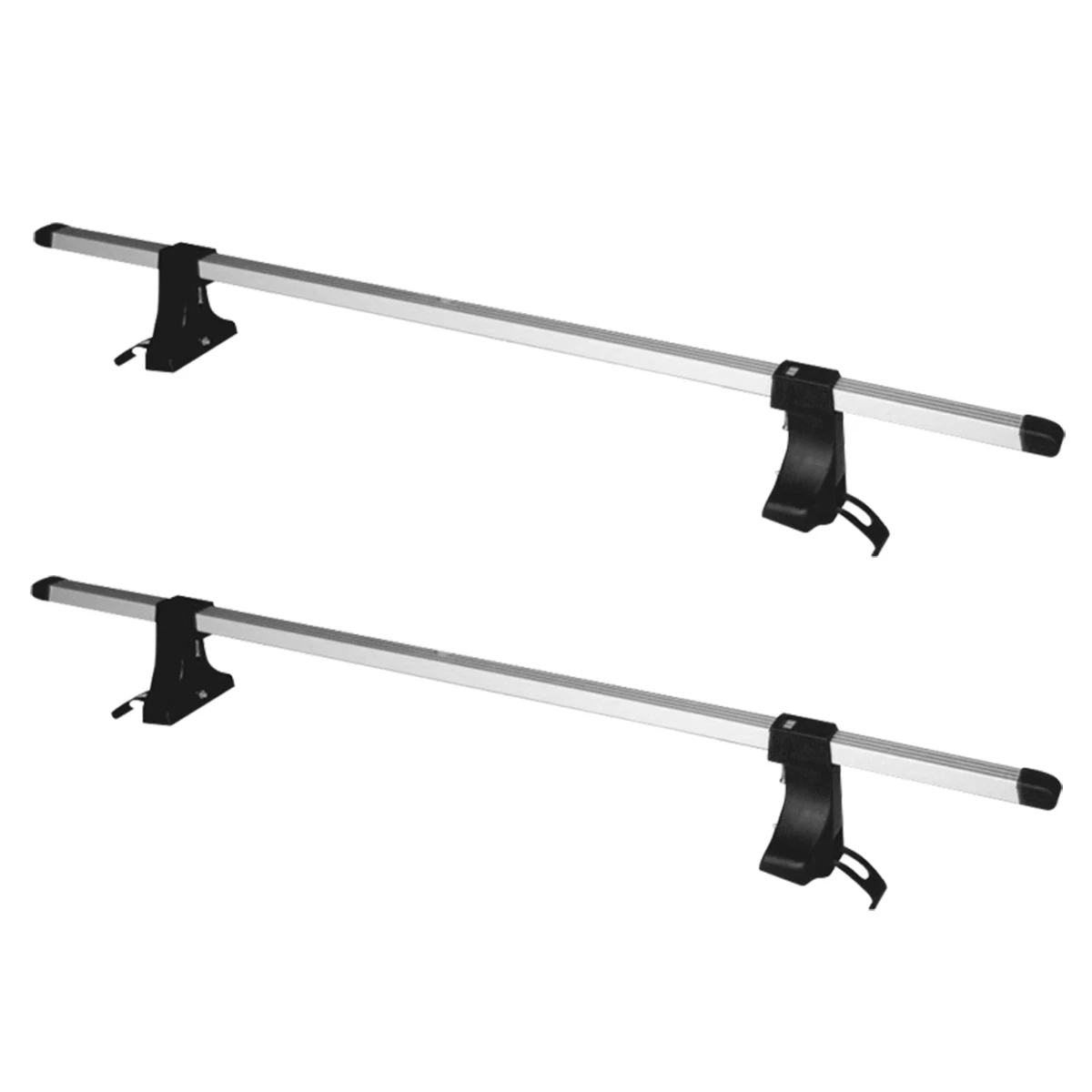 Par De Barras Portaequipajes De Aluminio Tunix Para Toldo