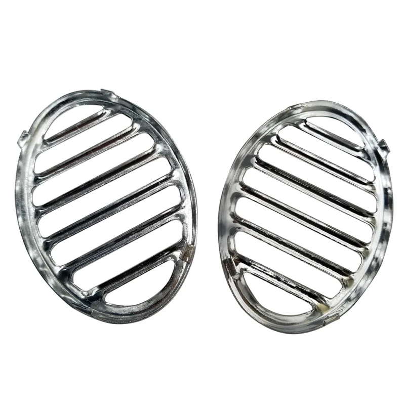 Par De Rejillas Cromadas De Salpicadera Para VW Sedan 1200 - Imagen 2
