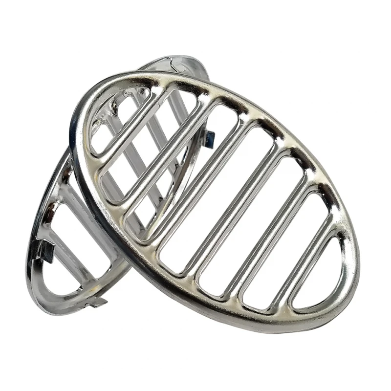 Par De Rejillas Cromadas De Salpicadera Para VW Sedan 1200 - Imagen 3