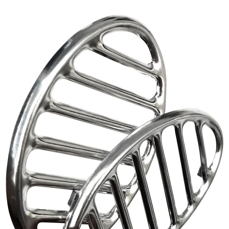 Par De Rejillas Cromadas De Salpicadera Para VW Sedan 1200 - Imagen 6