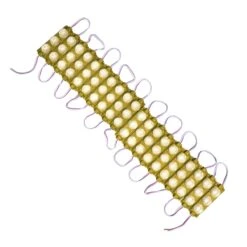 Par De Tiras Tipo Chip Con 3 Leds Tipo Sombrero Color Ambar