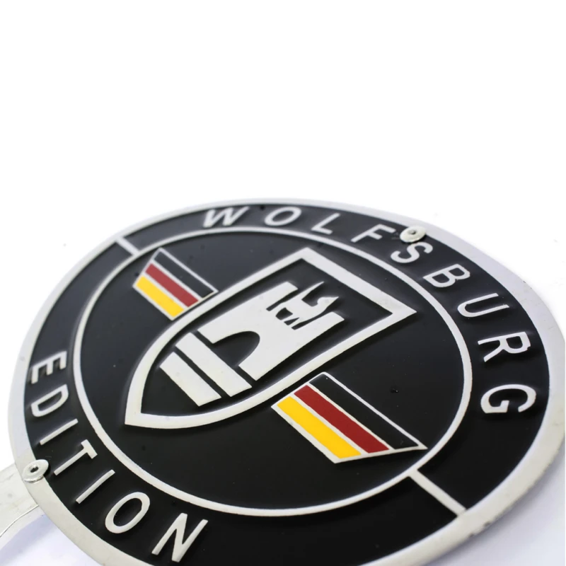 Placa Decorativa Trasera Con Emblema Wolfburg Edition Para VW Sedán - Imagen 4