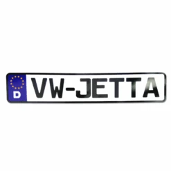 Placa Estilo Europa Para Modelos Jetta