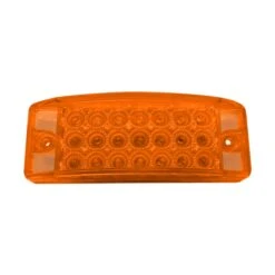 Plafón Rectangular Con 21 Leds Y Estrobo Ámbar. Tunix