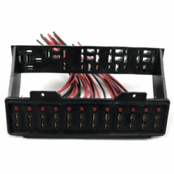 Portafusibles Con Indicadores Led Para VW Sedan, Combi, Safari, Brasilia, Caribe, Atlantic