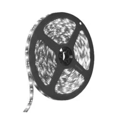Rollo De 5 Metros 5050 Con 60 Leds De Fondo Negro Con Blanco Tunix