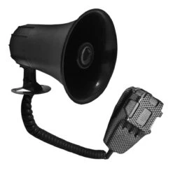 Sirena De 3 Tonos Tipo Patrulla Con Altavoz Tunix