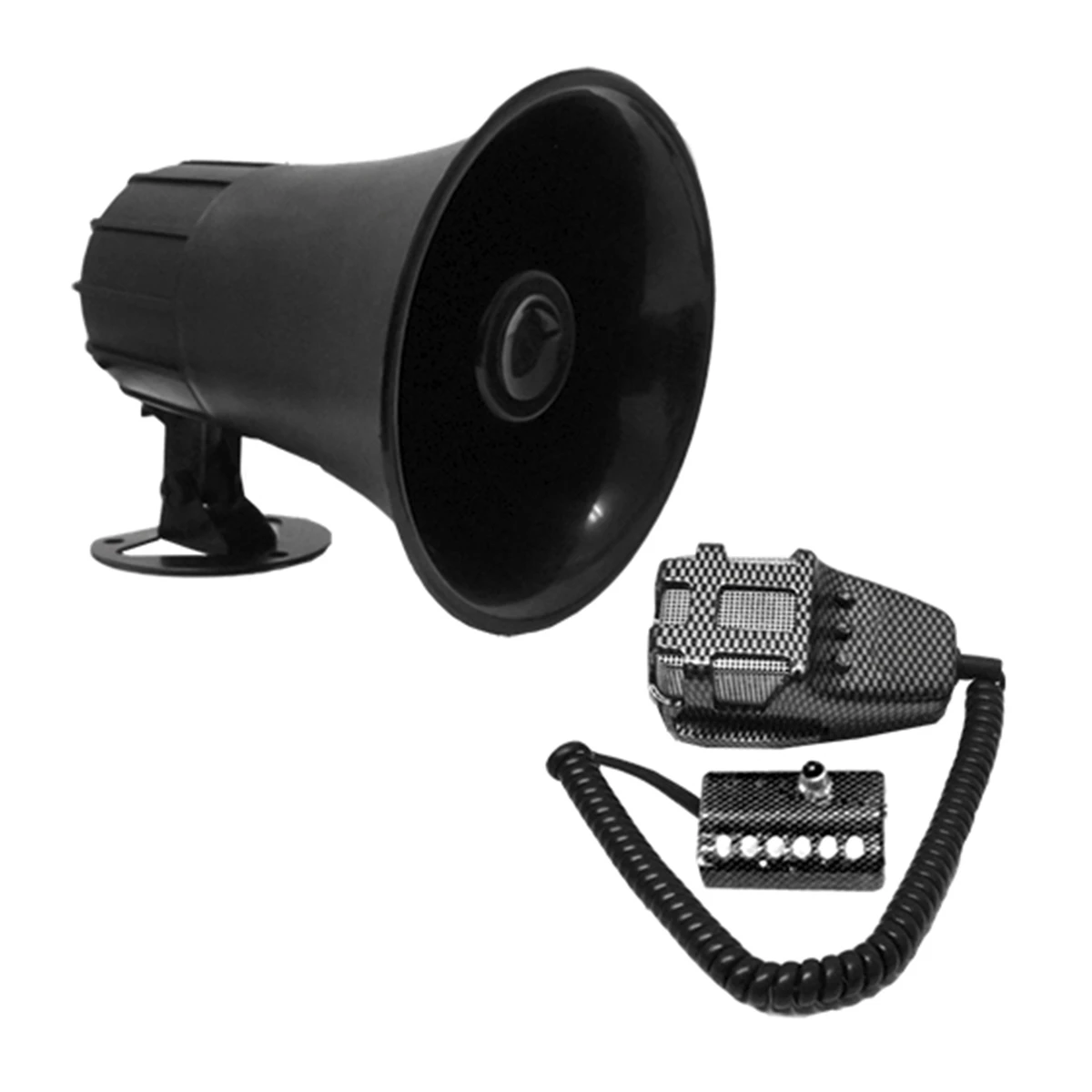 Sirena De 6 Tonos Con Control Y Altavoz Tunix