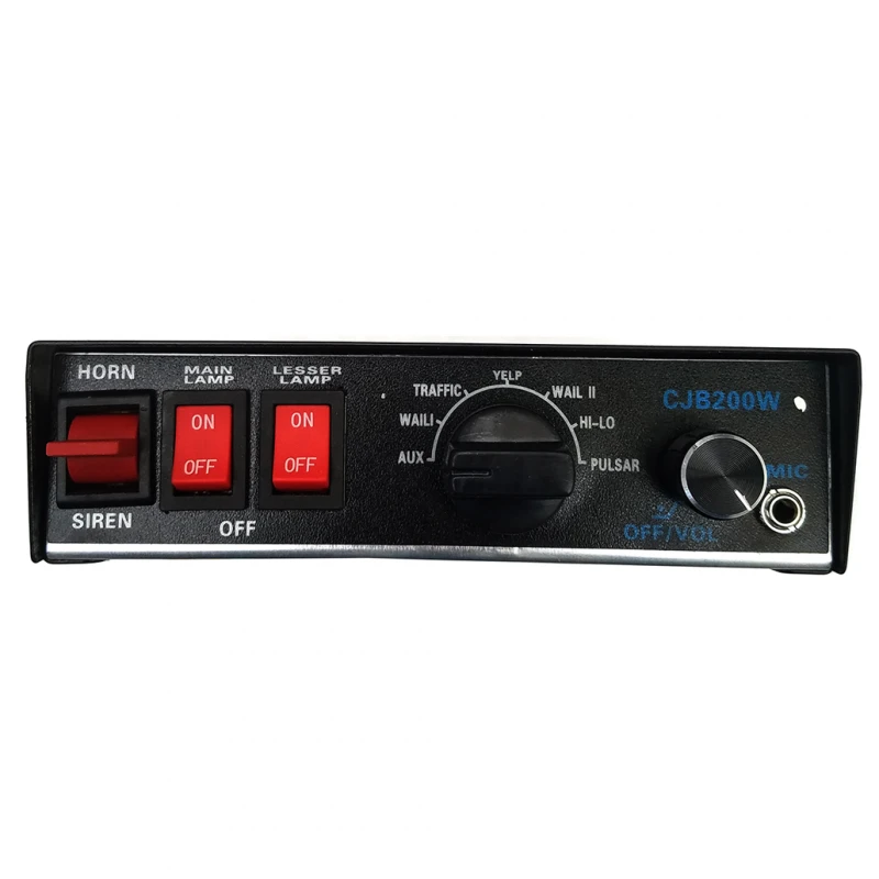 Sirena Profesional Automotriz De 200 Watts Con Altavoz - Imagen 2