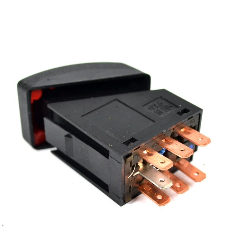 Switch Negro Con Terminado Poroso De Intermitentes Voltmax Para Chevy - Imagen 2