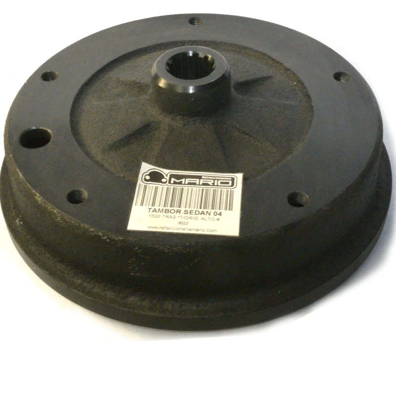 Tambor De Frenos De Rueda Trasera Con Cuello Alto Rivsa Para VW Sedan 1500 - Imagen 2