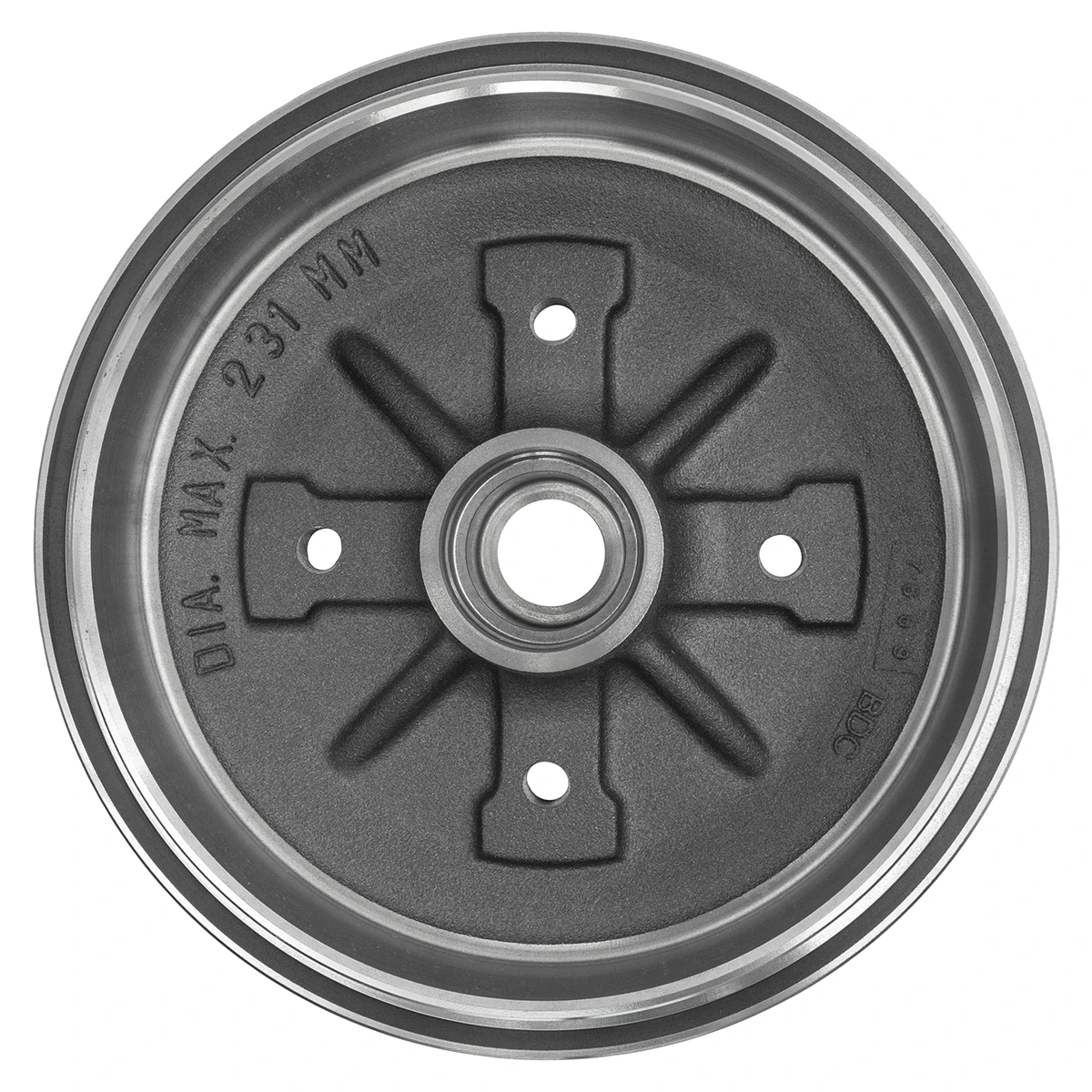 Tambor De Frenos Delantero Brembo Para VW Sedán 1600 - Imagen 3