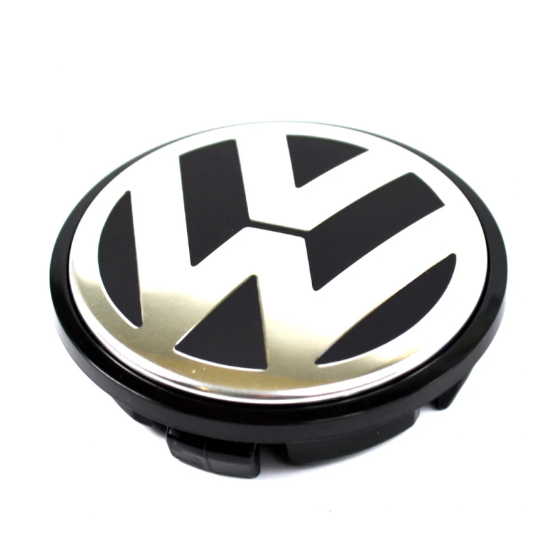 Tapón Central De Rin De Aluminio Con Emblema VW ORIGINAL Para Bora, Golf A5, Passat B6, Tiguan - Imagen 2