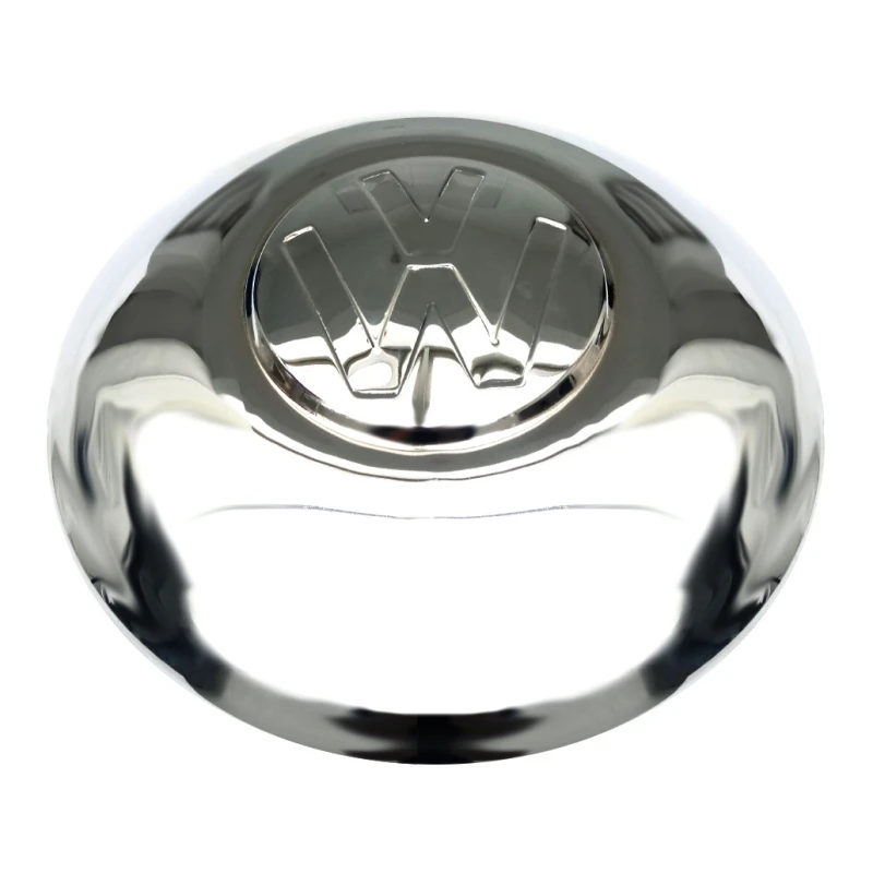 Tapón Cromado De Rin Con Emblema VW Grande Para VW Sedan, Combi, Safari, Brasilia - Imagen 2