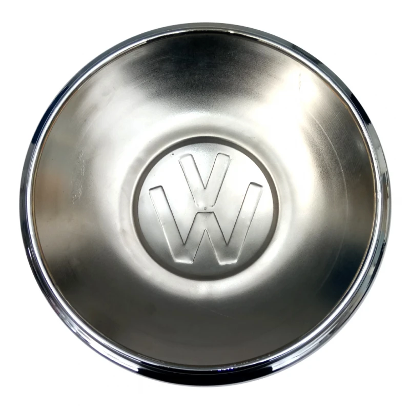 Tapón Cromado De Rin Con Emblema VW Grande Para VW Sedan, Combi, Safari, Brasilia - Imagen 5
